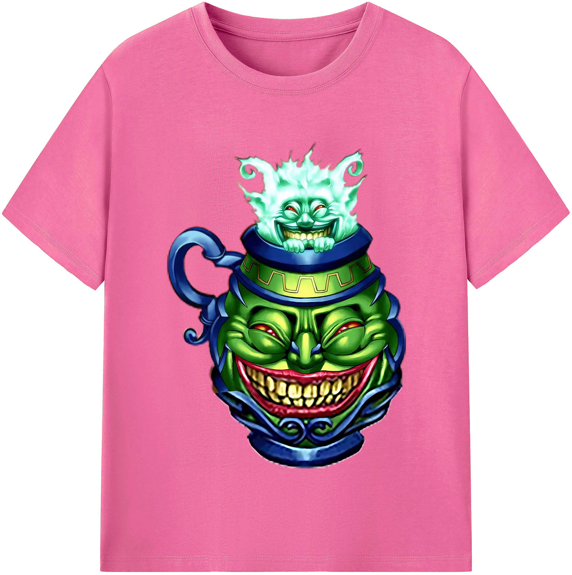 （画像用） 遊☆戯☆王 Yu-Gi-Oh! レディースカジュアルプリントTシャツ（綿100％）